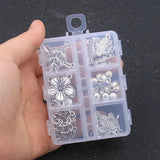 30Pcs/Lot Charm Fruit Leaves Plant Flower Pendant DIY Jewelry Making Material
