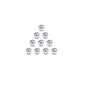 10pcs Clear Crystal Replacement Body Piercing Beads 3/4/5mm