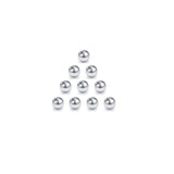 10pcs Clear Crystal Replacement Body Piercing Beads 3/4/5mm