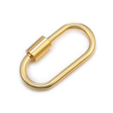 Metal Spiral Screw Clasp Silver Rose Jewelry DIY