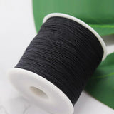 24 COLORS 135yd x 0.8mm Nylon Chinese Knot Cord Rattail Satin Thread