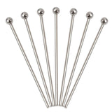 200Pcs 18-35mm Stainless Steel Ball Head Pins for Jewelry Making