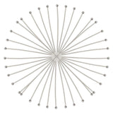 200Pcs 18-35mm Stainless Steel Ball Head Pins for Jewelry Making