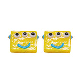 Hand-painted Glass Monster Robot Beads DIY Beading Material
