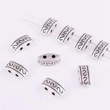 Tibetan Bronze Spacer Beads Charms For Bracelet Jewelry 9*4mm