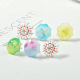 Japanese Flower Umbrella Acrylic DIY Ear Accessories Material