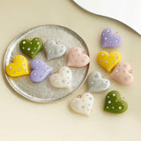 Diamond Love Pendant Earrings DIY Jewelry Material