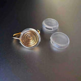 50 PCS Silicone Ear Clip Pad Protective Sleeve DIY Earring Accessories