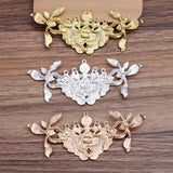 5 PCS Metal Alloy Leaf Flowers Hair Accessories DIY Material