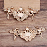 5 PCS Metal Alloy Leaf Flowers Hair Accessories DIY Material