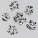 30pcs Stainless Steel Lobster Clasp Hooks for DIY Necklace Bracelet Making