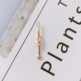 KC Earring Charms Metal Pendant Jewelry Findings 12pcs