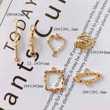 KC Earring Charms Metal Pendant Jewelry Findings 12pcs