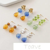Hollow Glass Beads Retro DIY Beaded Material Accessories