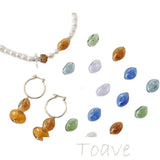 Hollow Glass Beads Retro DIY Beaded Material Accessories