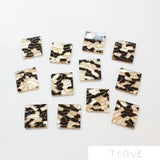 Irregular DIY Earrings Material Accessories - Acetic Acid Square