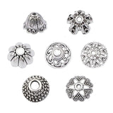 20pcs Hollow Flower Bead End Caps Tassel Caps DIY Accessories