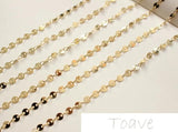 100-Round Circle Chain Accessory for Bracelet Necklace