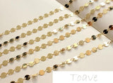 100-Round Circle Chain Accessory for Bracelet Necklace