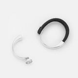 3pcs Half Cuff Hook Clasp 12mm Blank Tray Clasp For 5mm Round Leather Cord Brace