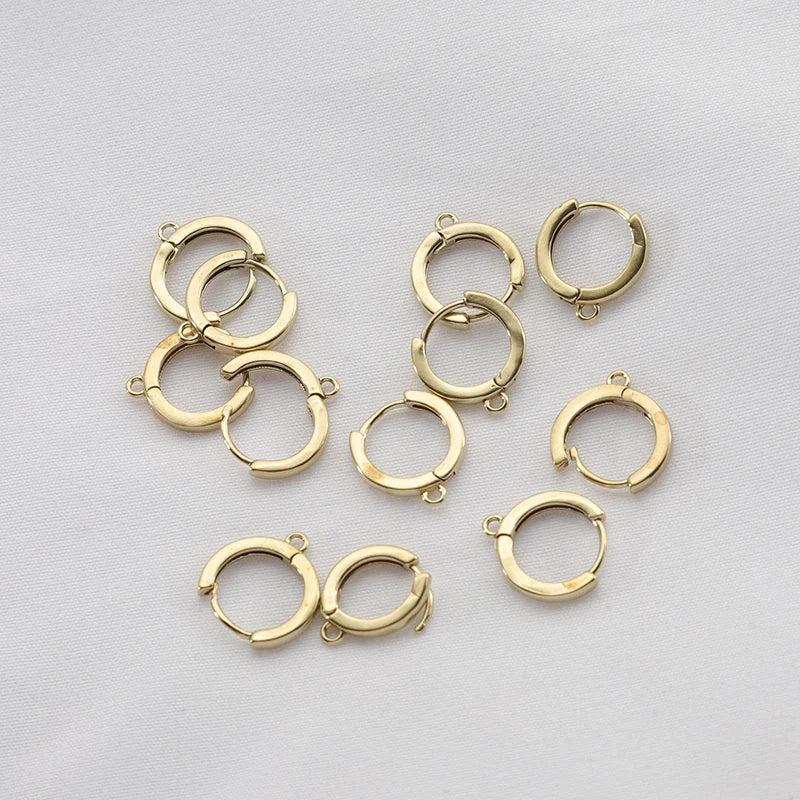 10pcs 13.5x15mm Lever Earring Hooks Wire Base Earrings Hoops Jewelry Making