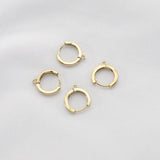 10pcs 13.5x15mm Lever Earring Hooks Wire Base Earrings Hoops Jewelry Making