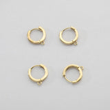 10pcs 13.5x15mm Lever Earring Hooks Wire Base Earrings Hoops Jewelry Making
