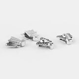 10Pcs Tibetan Silver Elephant Slider Beads For DIY 11mm Leather Jewelry