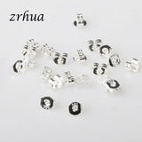 100PCS Silver Butterfly BACK STOPPERS Findings Stud Earrings