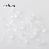 100PCS Silver Butterfly BACK STOPPERS Findings Stud Earrings