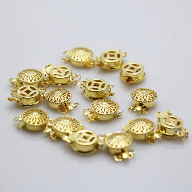 10PCS Snap Button Metal Accessory for Jewelry Making