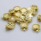10PCS Snap Button Metal Accessory for Jewelry Making