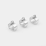 20Pcs Tibetan Silver Loop Bails Spacer Beads 10*6mm for Leather Cord Bracelets
