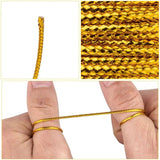 100m Metallic Cords Threads for DIY Bracelet Crafts - 1mm Jewelry Braided Thread