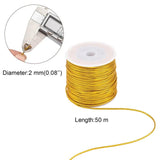 100m Metallic Cords Threads for DIY Bracelet Crafts - 1mm Jewelry Braided Thread
