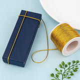 100m Metallic Cords Threads for DIY Bracelet Crafts - 1mm Jewelry Braided Thread