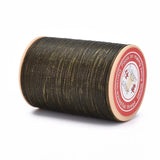 100m/roll Flat Waxed Thread Cords 0.8mm for Leather Sewing Stitching Strings