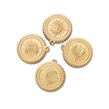 5pcs Stainless Steel Moon Charms Pendant DIY Jewelry Making