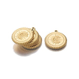 5pcs Stainless Steel Moon Charms Pendant DIY Jewelry Making