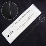 10pcs Big Eye Pins Curved Beading Needles Easy Jewelry Making Tools