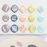 Fritillaria Resin Patch Pendant DIY Jewelry Earrings Nail Accessori