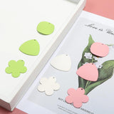 Irregular Triangle Flower Alloy Pendant for DIY Earrings
