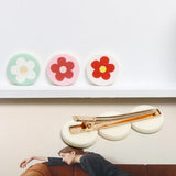 Colorful Small Flower Resin Ear Nail Patch DIY Jewelry