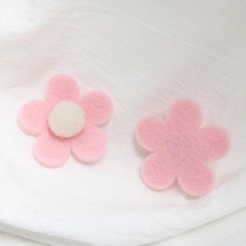 Felt Flower Hairpin Earrings DIY Kit