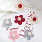 Felt Flower Hairpin Earrings DIY Kit