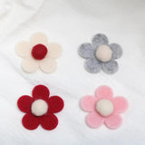 Felt Flower Hairpin Earrings DIY Kit
