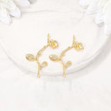 Brass Twig Charms Pendants Necklace Bracelet Earring DIY Jewelry Making Supplies