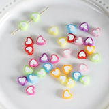 Japanese Love Heart Resin Earrings Bracelet DIY Material Accessories