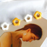 South Korea Forest Yellow Flowers Earrings DIY Material