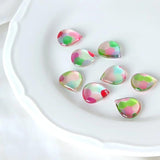 Watercolor Fat Water Droplets Pendant Earrings DIY Accessories